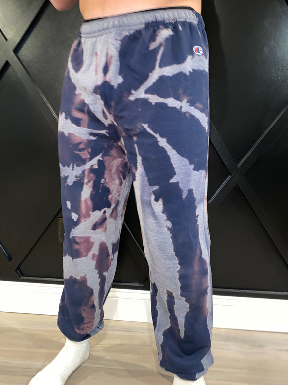 Champion tie dye on sale sweatpants