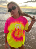 Pink Tie Dye “Get Over It” T Shirt