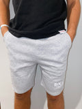 “DNA” Sweat Shorts ~ Heather Grey