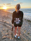 “I’m Over It!” Zip Up ~ Green