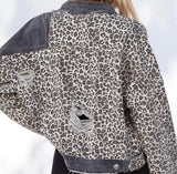 Cheetah Denim Jacket