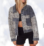 Cheetah Denim Jacket