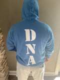 Denim Blue “DNA” Hoodie