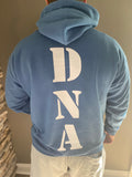 Denim Blue “DNA” Hoodie